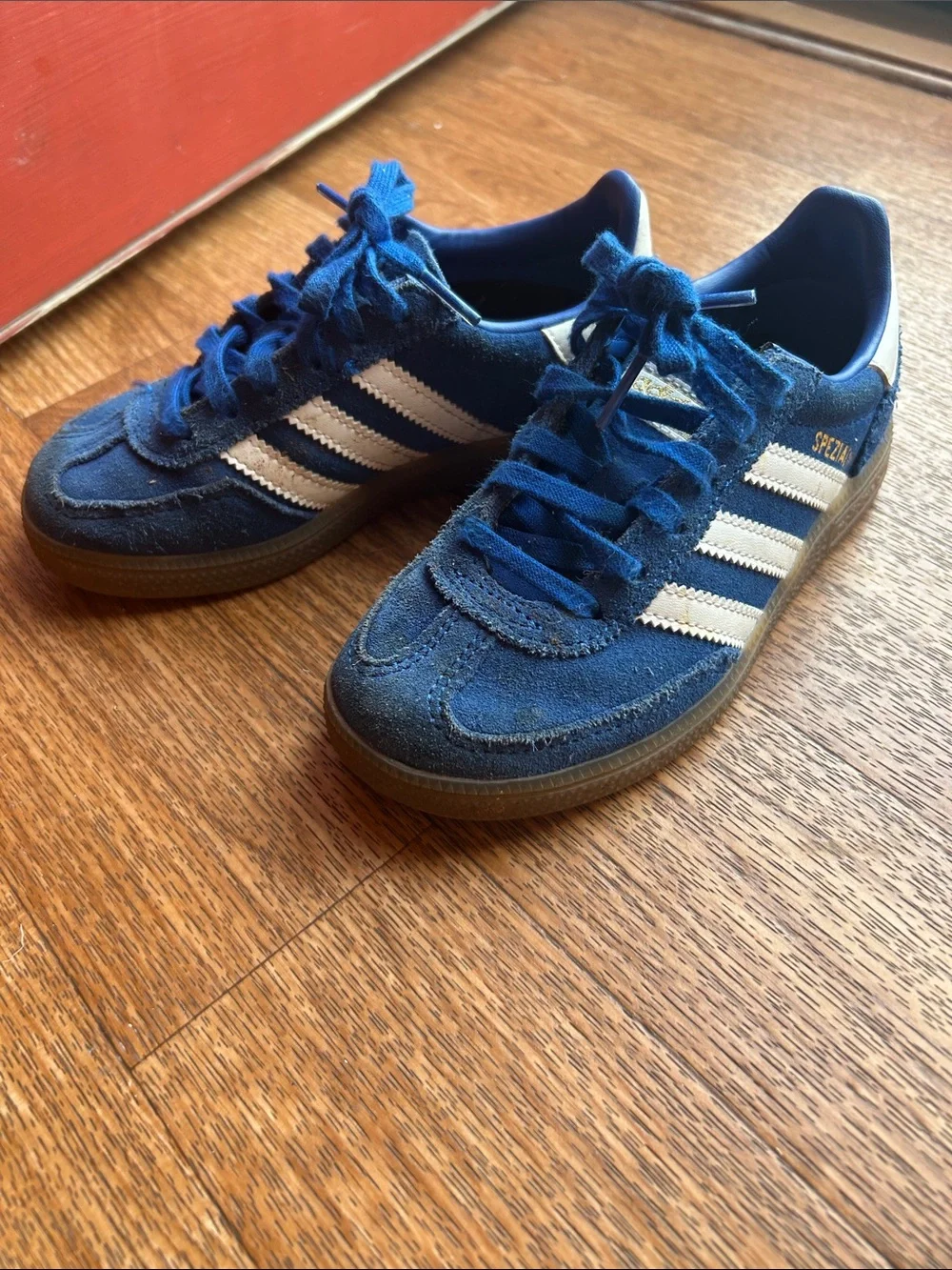 Blue Adidas Spezial Unisex Size 11 Toddler